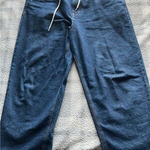 Empyre Ultra Loose Fit Evening Dark Blue Jeans